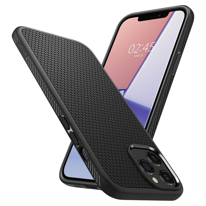 Spigen Liquid Air Case for iPhone 12 / iPhone 12 Pro - Matte Black