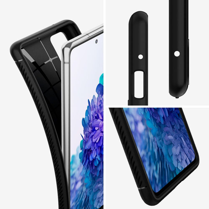 Spigen Rugged Armor Case for Samsung Galaxy S20 FE - Matte Black