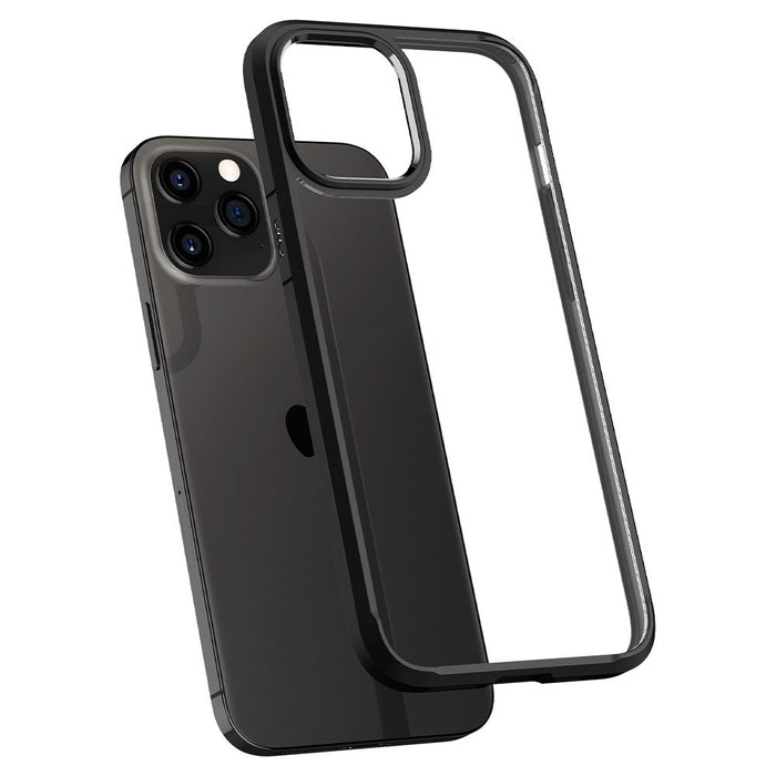 Spigen Ultra Hybrid Case for iPhone 12 / iPhone 12 Pro - Matte Black