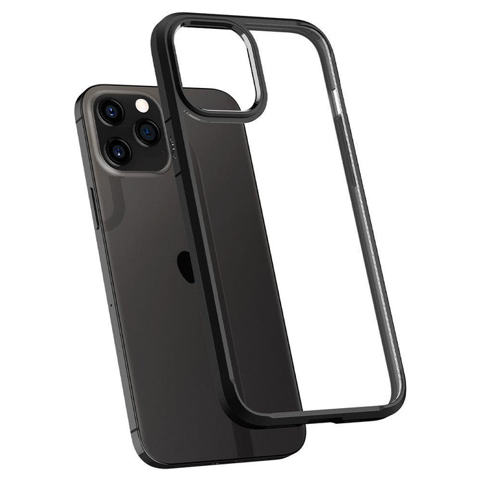 Spigen Ultra Hybrid Case for iPhone 12 / iPhone 12 Pro - Matte Black