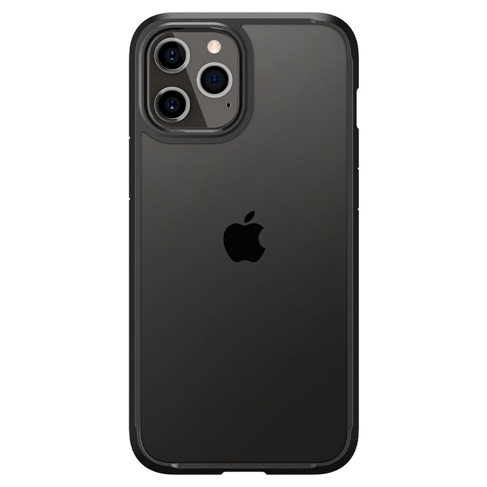 Spigen Ultra Hybrid Case for iPhone 12 / iPhone 12 Pro - Matte Black