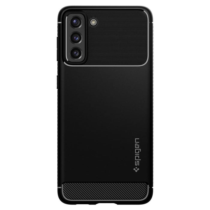 Spigen Rugged Armor Case for Samsung Galaxy S21 - Matte Black