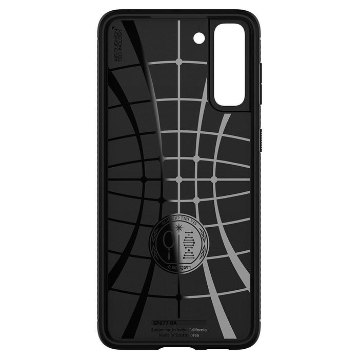 Spigen Rugged Armor Case for Samsung Galaxy S21 - Matte Black