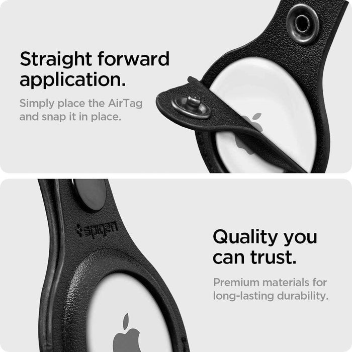 Spigen Valentinus case for Apple AirTag - black