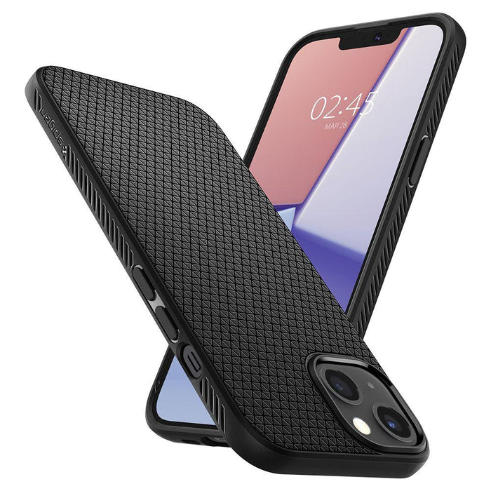 Spigen Liquid Air Case for iPhone 13 mini - Matte Black