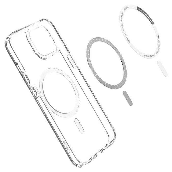 Spigen Ultra Hybrid Mag Case with MagSafe for iPhone 13 - White