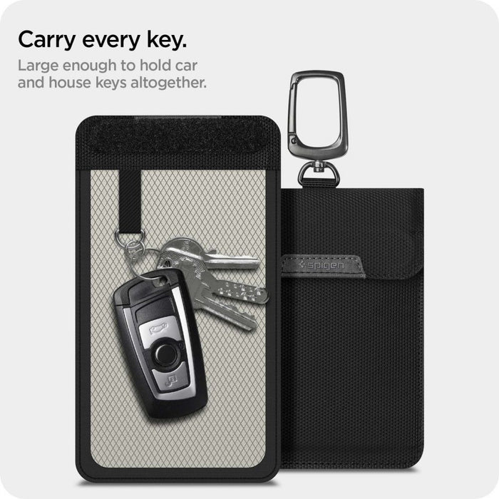 Anti-theft Spigen Pouch Keyless RFID Signal Blocker - black