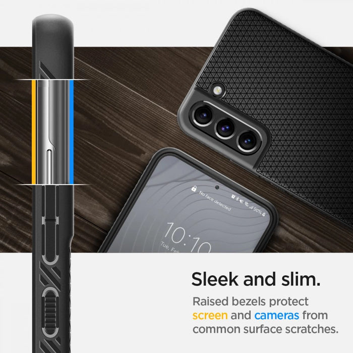 Spigen Liquid Air Case for Samsung Galaxy S22+ - Matte Black