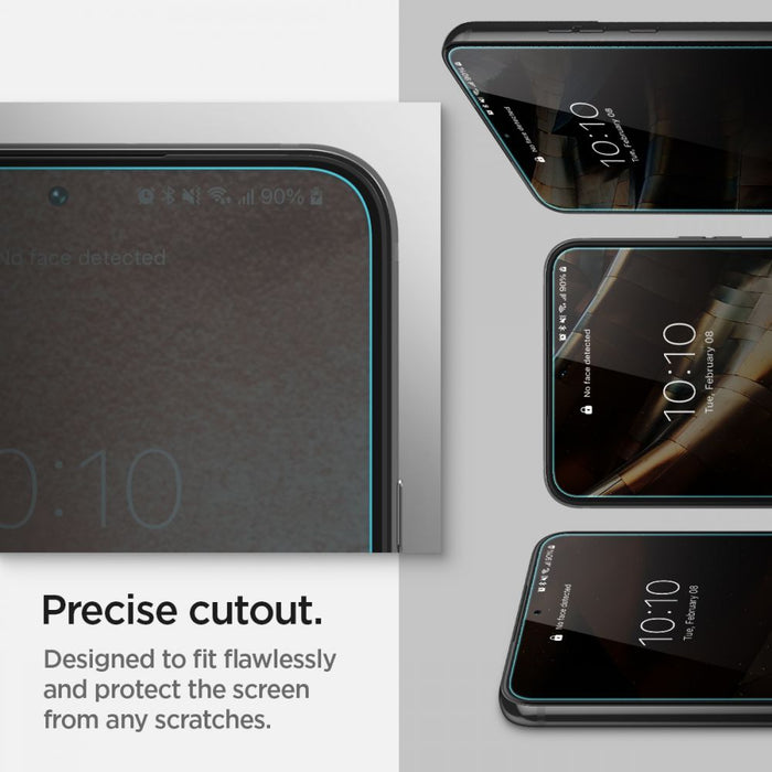 Spigen Glas.tR EZ Fit Tempered Glass for Samsung Galaxy S22 - 2 pcs.