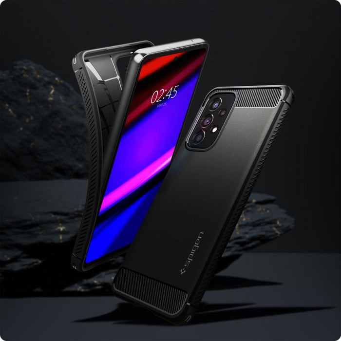 Spigen Rugged Armor Case for Samsung Galaxy A53 5G - Matte Black