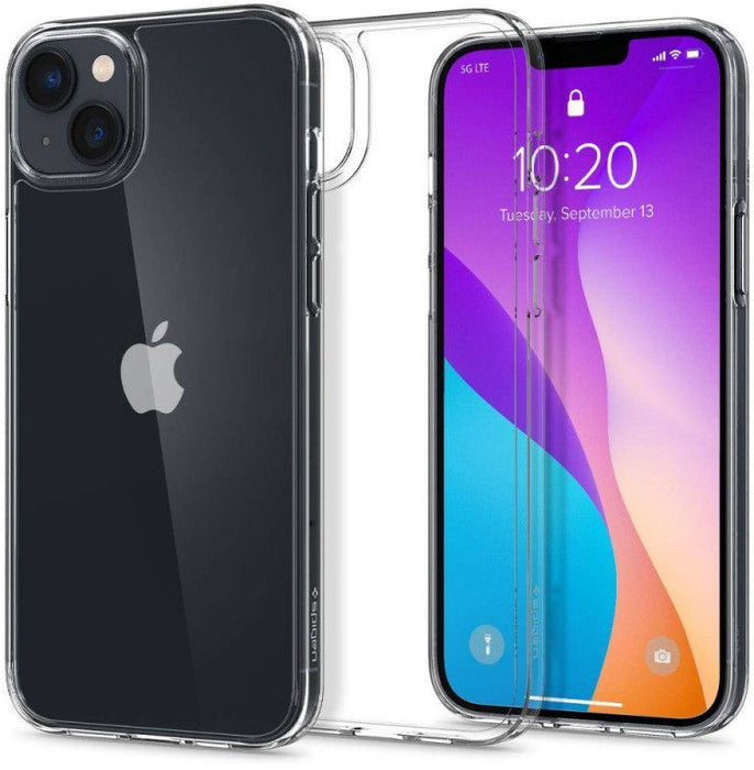 Spigen - Air Skin Hybrid case, iPhone 14/13, transparent