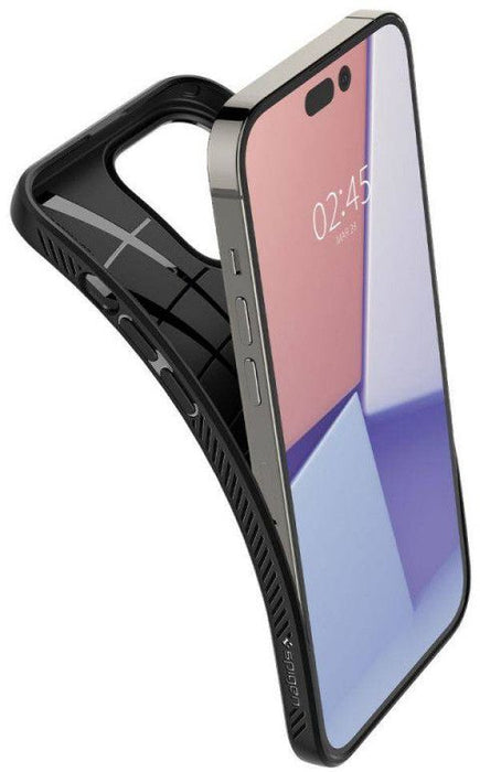 Spigen Liquid Air Case for iPhone 14 Pro Max - Matte Black