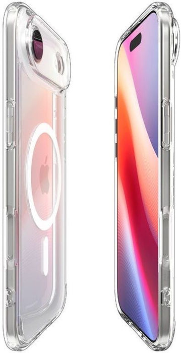 Spigen Ultra Hybrid MagSafe Case for iPhone 17 Air - Clear and White