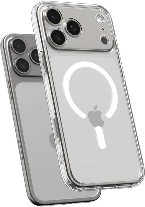 Spigen Ultra Hybrid MagSafe Case for iPhone 17 Pro Max - Clear and White