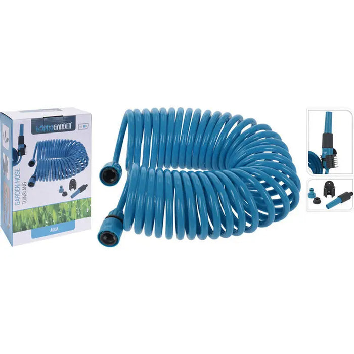 SPIRAL HOSE 10M PROGARDEN C22954490 - Маркучи напояване<<<Напояване<<<Градина<<<Praktiker&&&Маркучи