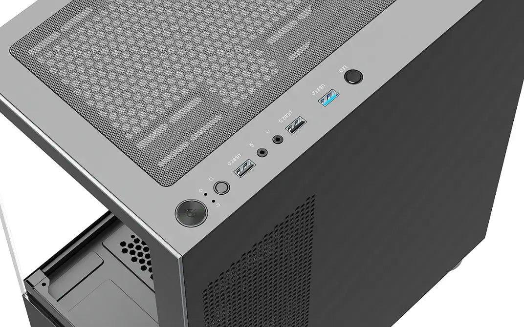 Spire U20M case, Mini / Micro-ATX tower, black
