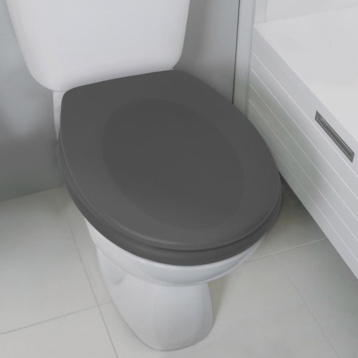 TOILET SEAT NEELA MATT GREY