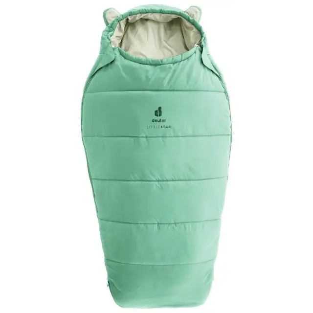 Śpiwór dziecięcy Deuter Little Star (95 – 130 cm) - spearmint/bone - Sleeping bagsKEM-SPI<<<CampingKEM<<<ActionPL