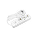 SPLITTER 3 SOCKETS AND 5M CABLE WHITE WITH SONEX KEY - Разклонители и