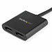 Splitter DisplayPort Startech MSTDP122DP Black 4K Ultra HD - Компютър Кабели и адаптери<<<Компютри|