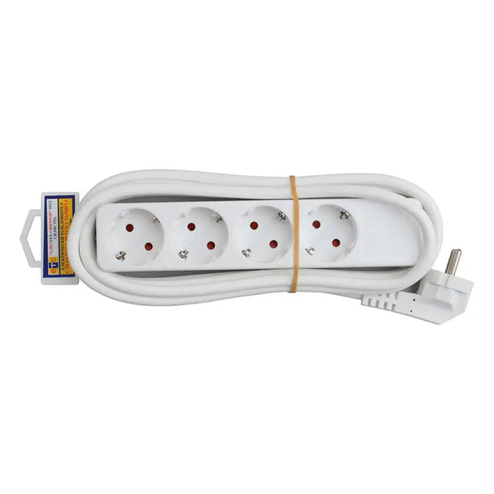 SPLITTER WITH CABLE ETC 4 SOCKETS 3M DZ 14031 - Разклонители и адаптери<<<Електроматериали<<<Praktiker&&&Разклонители и
