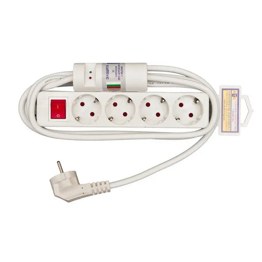 SPLITTER WITH CABLE ETC 4 SOCKETS 3M WITH KEY 74931 - Разклонители и