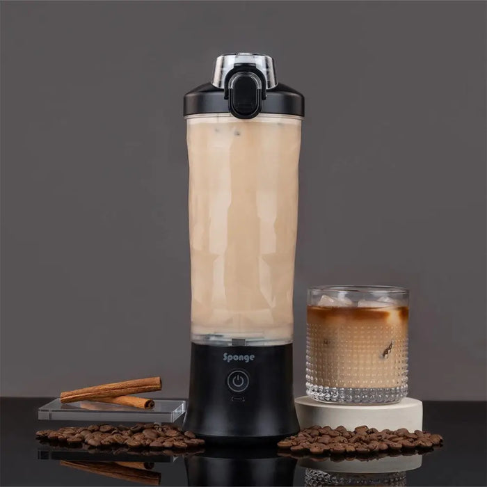 Sponge Cordless cup blender 0.6l Black - Mixers / blendersAGD-MIB<<<Home Appliance - ProductsAGD<<<ActionPL