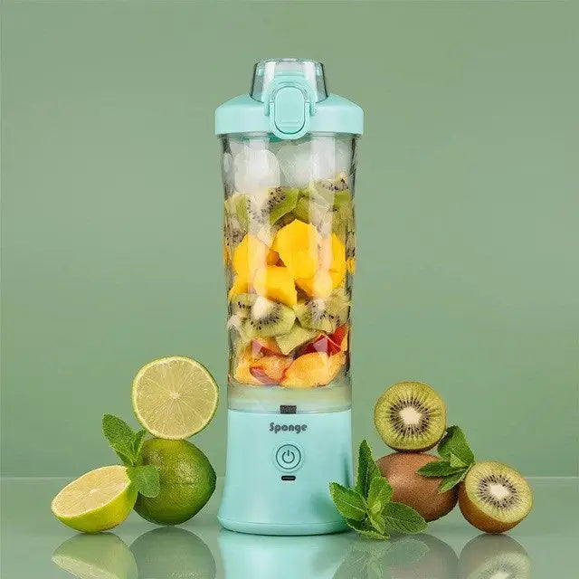 Sponge Cordless cup blender 0.6l Turquoise - Mixers / blendersAGD-MIB<<<Home Appliance - ProductsAGD<<<ActionPL