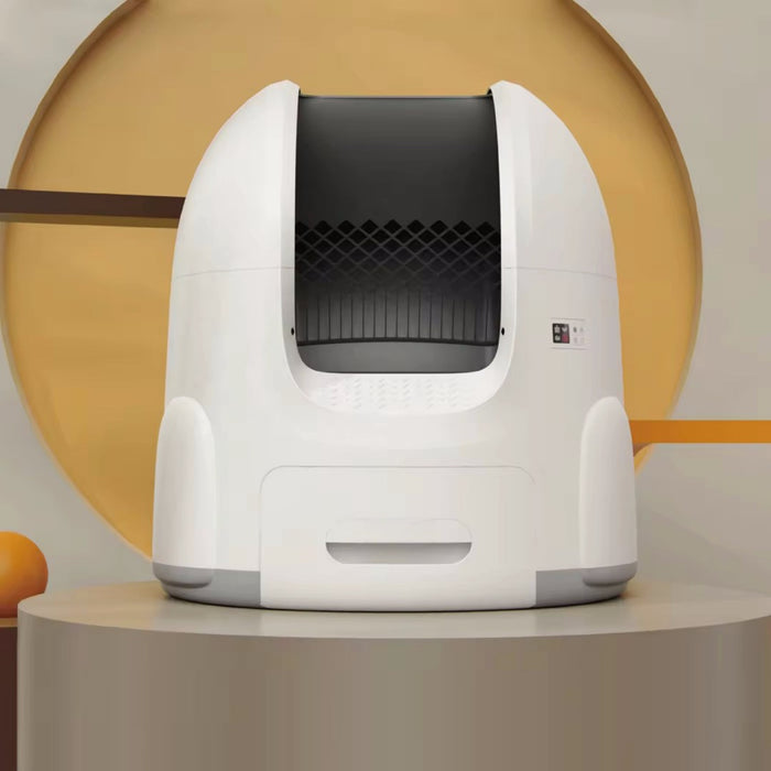 SPONGE Pet Litter Box - self-cleaning litter box