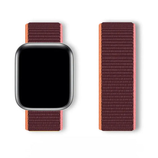 Sport Loop Strap for Apple Watch 38 / 40 / 41 mm - Red - Smartwatch straps and cases<<<HurtelXML