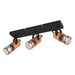 SPOT 3XE14 BLACK TRIO TOSH - Спотове<<<Вътрешно осветление<<<Мебели и интериор<<<Praktiker&&&Спотове<<<Вътрешно