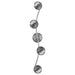 SPOT BIMEDA LED 4XGU10 3W BLACK/XROM EGLO BIMEDA - Спотове<<<Вътрешно осветление<<<Мебели и