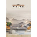 SPOT E27 QUAD OAK/BLACK EGLO TOWNSHEND 3 - Спотове<<<Вътрешно осветление<<<Мебели и