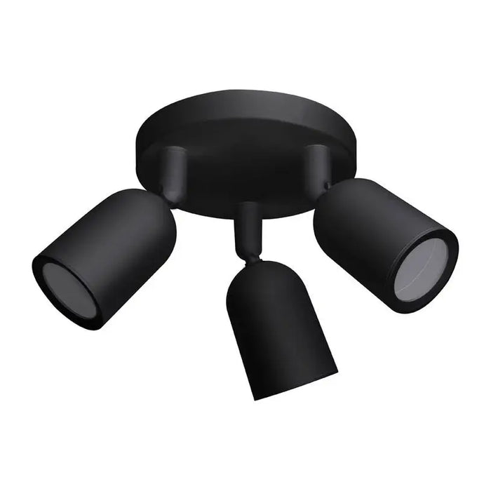 SPOT GU10 THREE BLACK OPTONICA - Спотове<<<Вътрешно осветление<<<Мебели и интериор<<<Praktiker&&&Спотове<<<Вътрешно