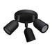 SPOT GU10 THREE BLACK OPTONICA - Спотове<<<Вътрешно осветление<<<Мебели и интериор<<<Praktiker&&&Спотове<<<Вътрешно