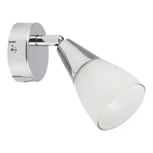 SPOT NICOLETTE E14 1X40W CHROME WHITE RABALUX - Спотове<<<Вътрешно осветление<<<Мебели и