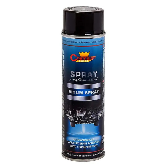SPRAY BITUMEN BLACK 500ML CHAMPION COLOR - Външно поддържане<<<Автокозметика и поддръжка<<<Авто и вело<<<Praktiker