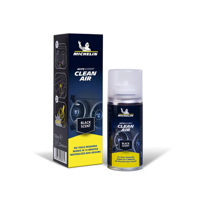 SPRAY FOR CLEANING CAR AIR CONDITIONERS 150ML MICHELIN BLACK - Вътрешно поддържане<<<Автокозметика и поддръжка<<<Авто и