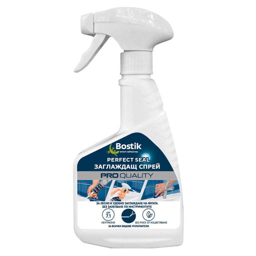 SPRAY FOR SMOOTHING BOSTIK SEALANTS AND SILICONES - Чистители за пяна<<<Уплътнители и фуги<<<Строителни