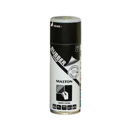 SPRAY RUBBER COATING 400 ML MATTE BLACK MASTON - Спрей бои<<<Бои за метал и дърво<<<Бои и лакове<<<Praktiker
