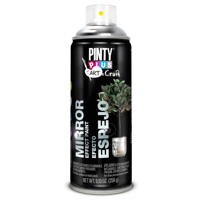 SPRAY WITH MIRROR EFFECT 400 ML PINTY PLUS - Спрей бои<<<Бои за метал и дърво<<<Бои и лакове<<<Praktiker