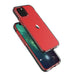Spring Case clear TPU gel protective cover with colorful frame for iPhone 12 mini light pink - Cell phone cases