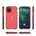 Spring Case clear TPU gel protective cover with colorful frame for iPhone 12 mini light pink - Cell phone cases