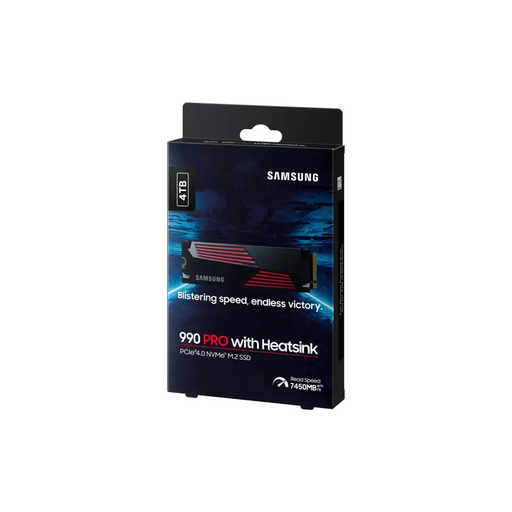 SSD SAMSUNG 990 PRO with Heatsink 4TB MZ-V9P4T0CW - Вътрешни SSD M.2 PCIe<<<SAMSUNG памети SSD и