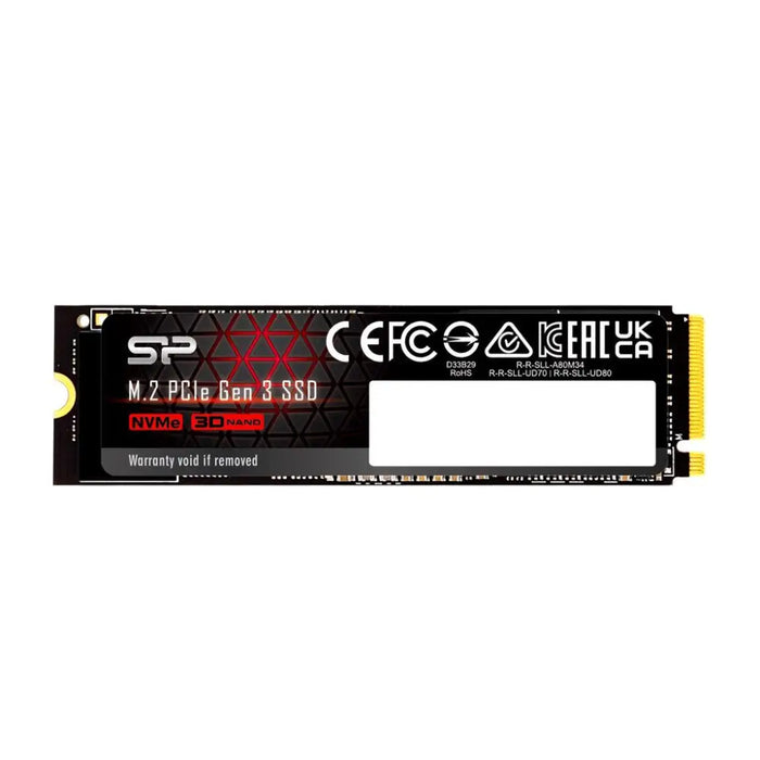 SSD Silicon Power UD80 M.2-2280 PCIe Gen 3x4 NVMe 250GB - Solid State Drive (SSD) дискове<<<Компютърни
