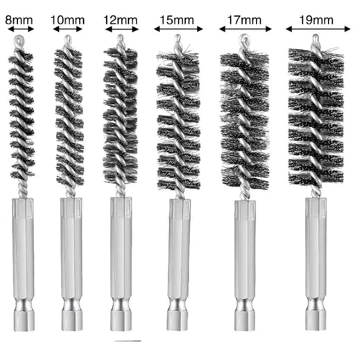 STAINLESS STEEL BRUSH SET 6 PCS NEXTOOL SBG-606 - Метални четки<<<Консумативи за електроинструменти<<<Инструменти и
