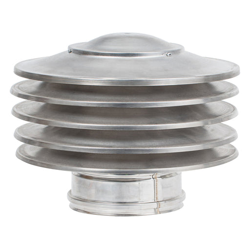 STAINLESS STEEL PAGODA F130MM KAMININOX - Допълнително оборудване<<<Отопление Охлаждане и Вик<<<Praktiker
