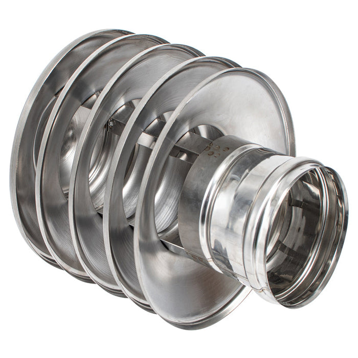 STAINLESS STEEL PAGODA F130MM KAMININOX - Допълнително оборудване<<<Отопление Охлаждане и Вик<<<Praktiker