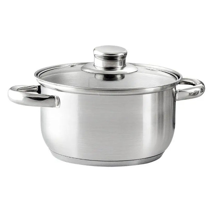 STAINLESS STEEL POT 22 CM 4.5L ROSBERG - Съдове за готвене<<<Домашни потреби<<<Кухня<<<Praktiker