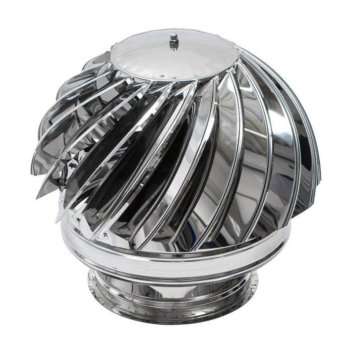 STAINLESS STEEL ROTATING CAP F130MM KAMININOX - Допълнително оборудване<<<Отопление Охлаждане и Вик<<<Praktiker